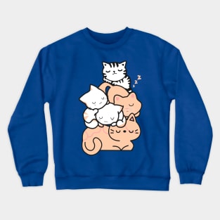 Sleepy Kitties Crewneck Sweatshirt